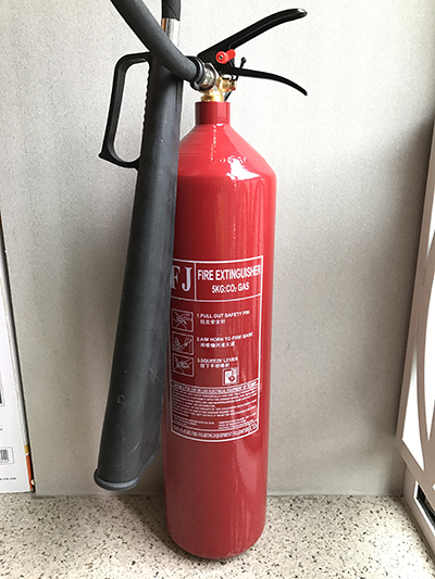 5kg二氧化碳滅火筒 - 大容量CO2滅火筒適合工業場所