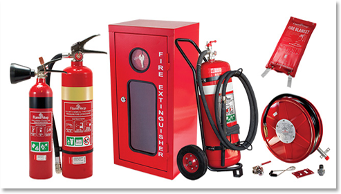 Fire Station 消防設備陳列 - 各類認可滅火筒產品